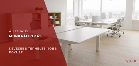 Állítható munkaállomás: kevesebb terhelés, több fókusz