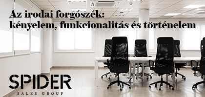 Az irodai forgószék: kényelem, funkcionalitás és történelem